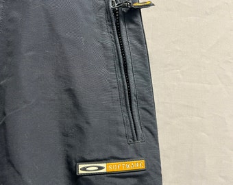 【90~00s Vintage】OAKLEY SOFTWARE PANTS Oakley Software Cargo Ski Snowboard Pants Mens Size Large