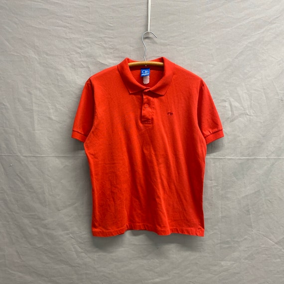 Medium / 1980s Ocean Pacific Red Polo Shirt - image 2