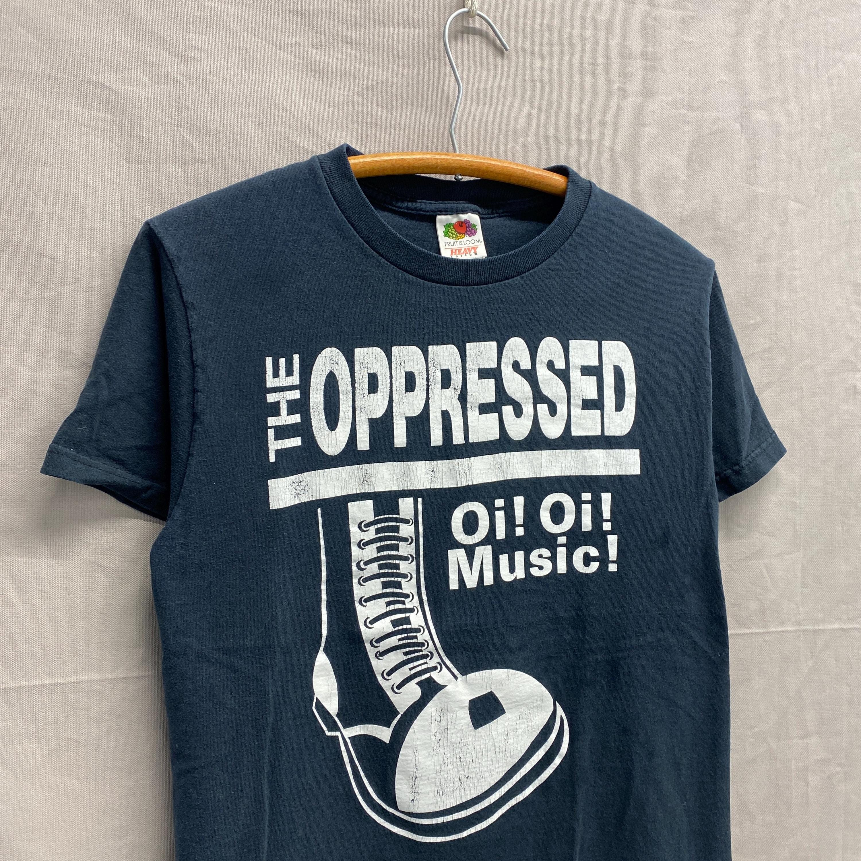 Small / Vintage the Oppressed Oi! Oi! Music Punk Black T Shirt - Etsy
