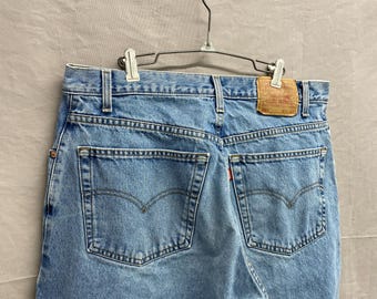 Vintage Levi's 504 Faded BAGGY Jeans Stonewashed Denim Pants
