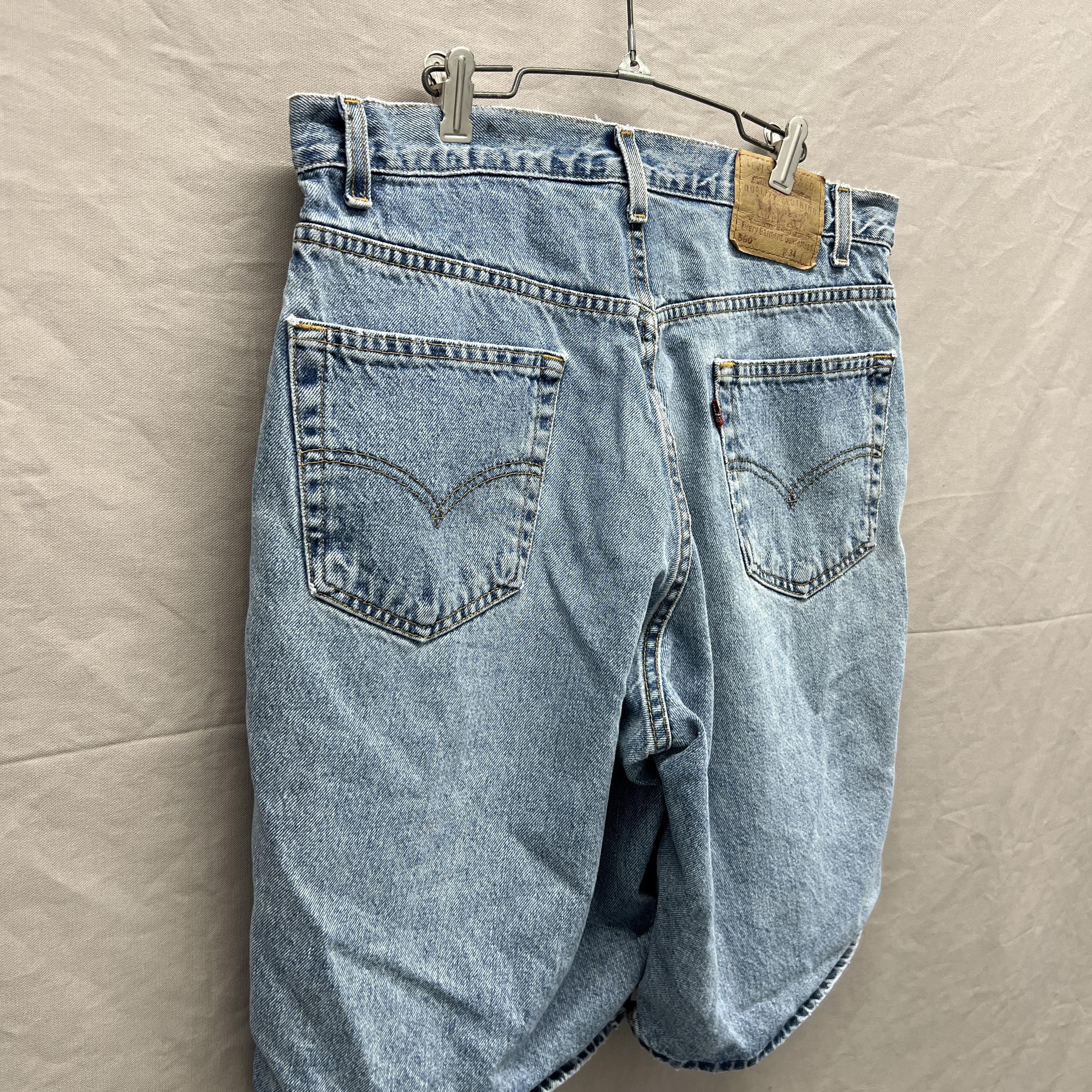 90s Baggy Jeans Shorts - Etsy