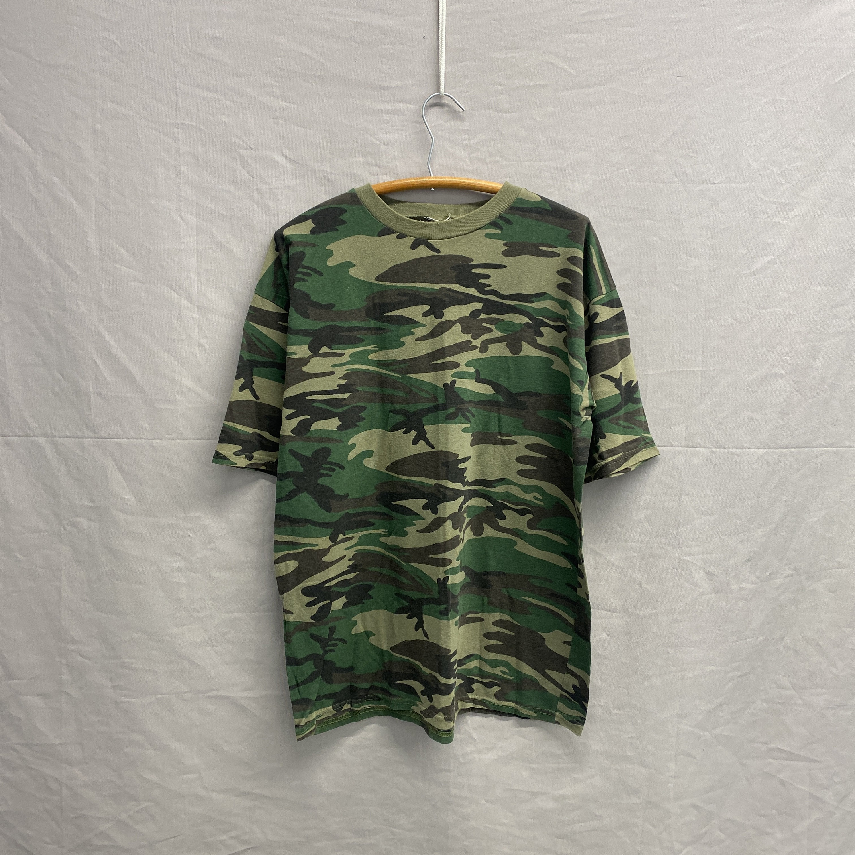 ほぼ新品TIM LEHI / WOODLANDCAMO ARMY SHIRT S ほぼ新品TIM LEHI / WOODLANDCAMO ARMY SHIRT S メンズ