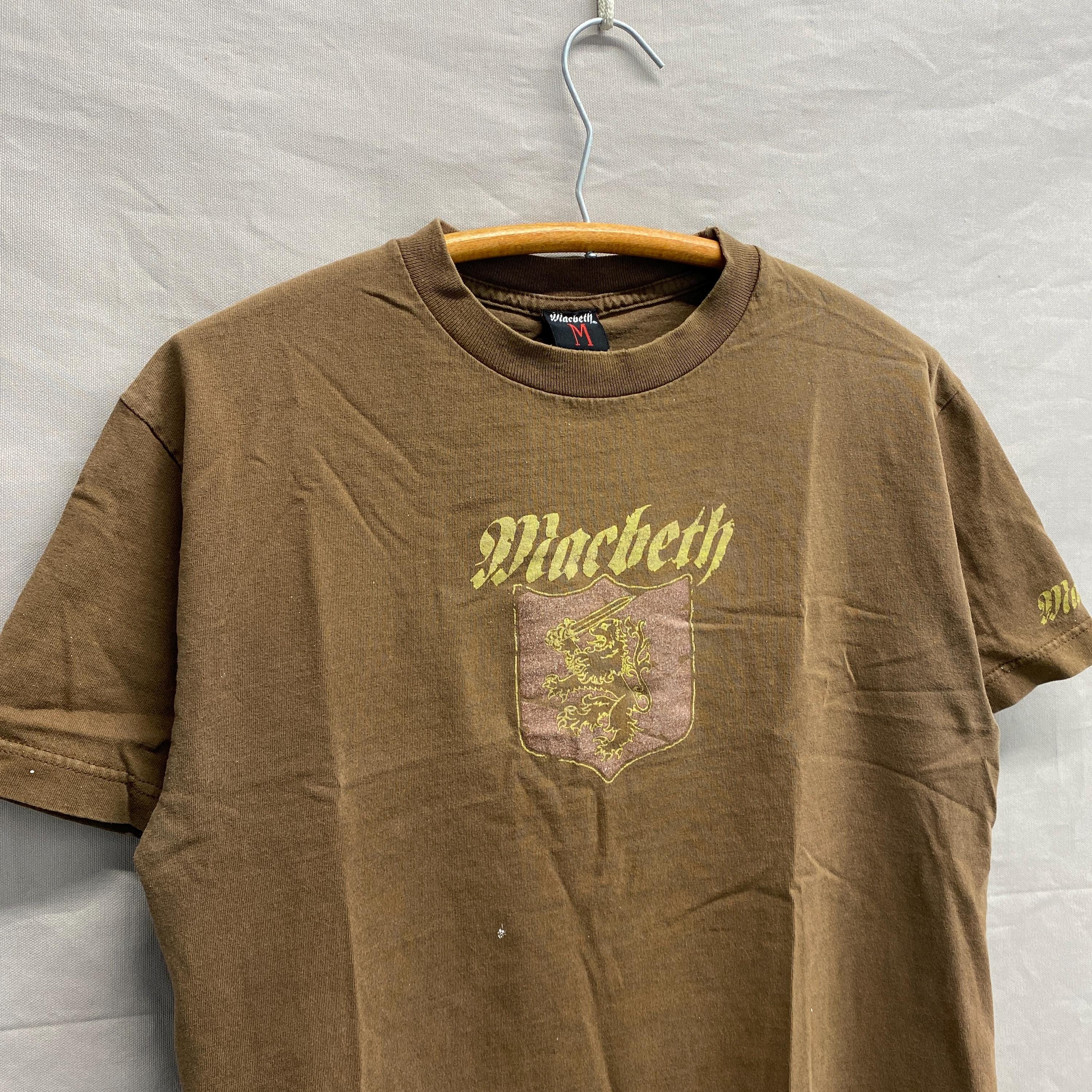 Mark Hoppus Macbeth Clothing Tom Delonge ATTICUS TEE-SHIRT BLACK