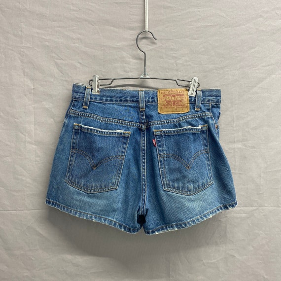 30" Waist / 1990s Levi's Denim Jean Shorts Womens… - image 1