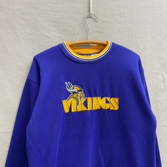 Small / 1990s Minnesota Vikings NFL Football Purple C… Gem