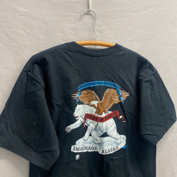 X-large / 1990s Harley Davidson Alaska Polar Bear Eagle X-large / 1990s Harley Davidson Alaska Polar Bear Eagle