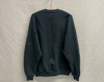 90s JERZEES スウェット RUSSELL old stussy 90's Jerzees Russell Blank Red Crewneck Sweatshirt - Medium
