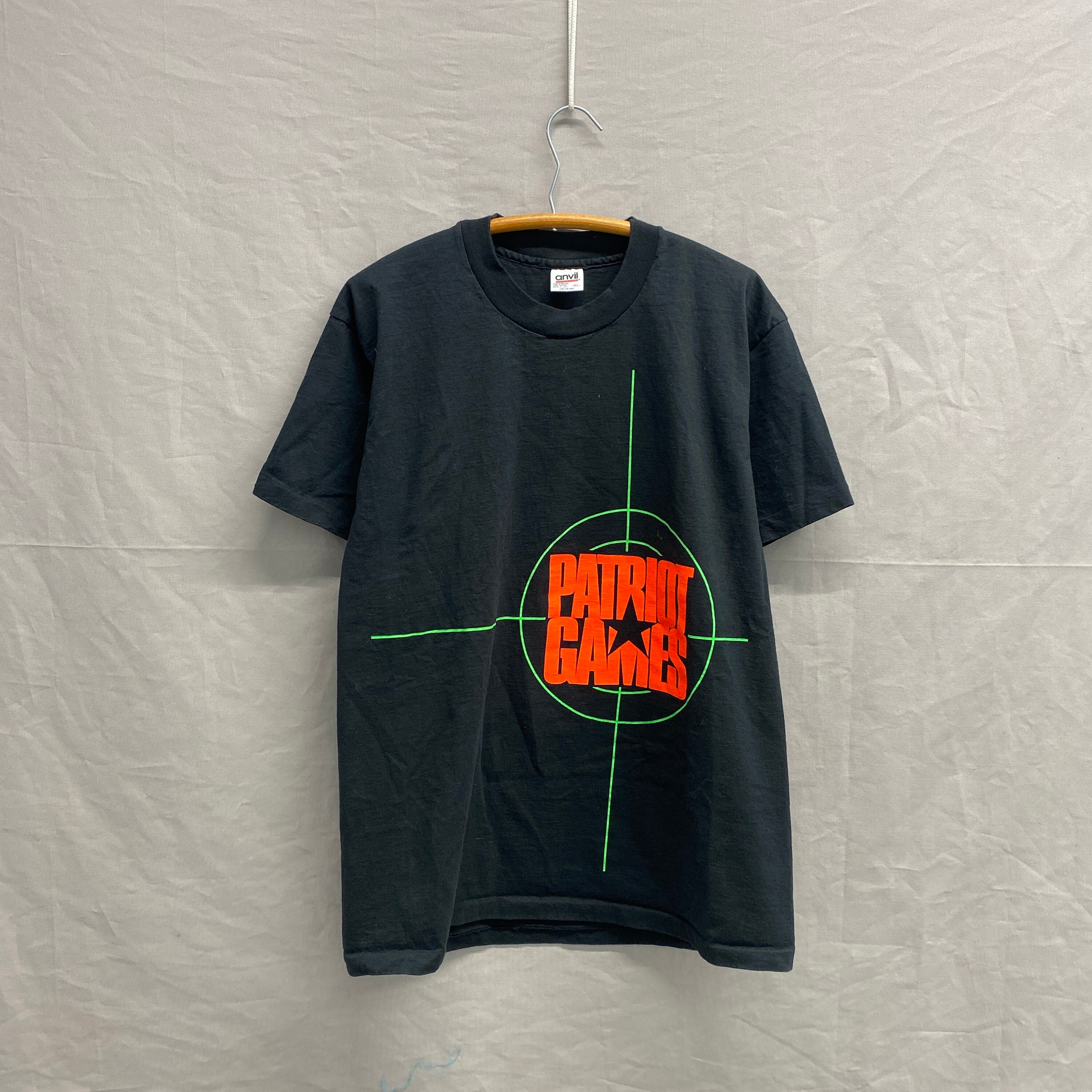 X-large / 1992 Patriot Games Harrison Ford Tom Clancy Black Movie 