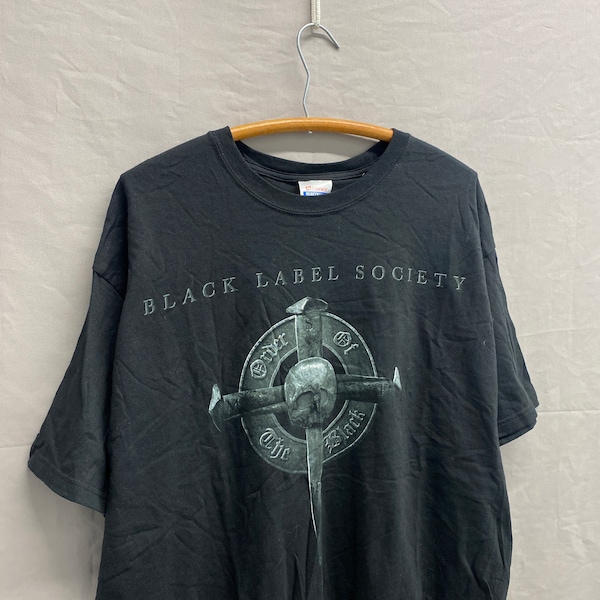 X-Large / Vintage Black Label Society Heavy Metal T Shirt Concert Band Merch