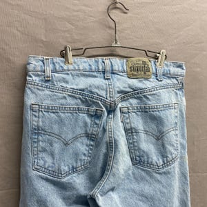 Vintage 90s Levis Silvertab Baggy Light Wash Denim