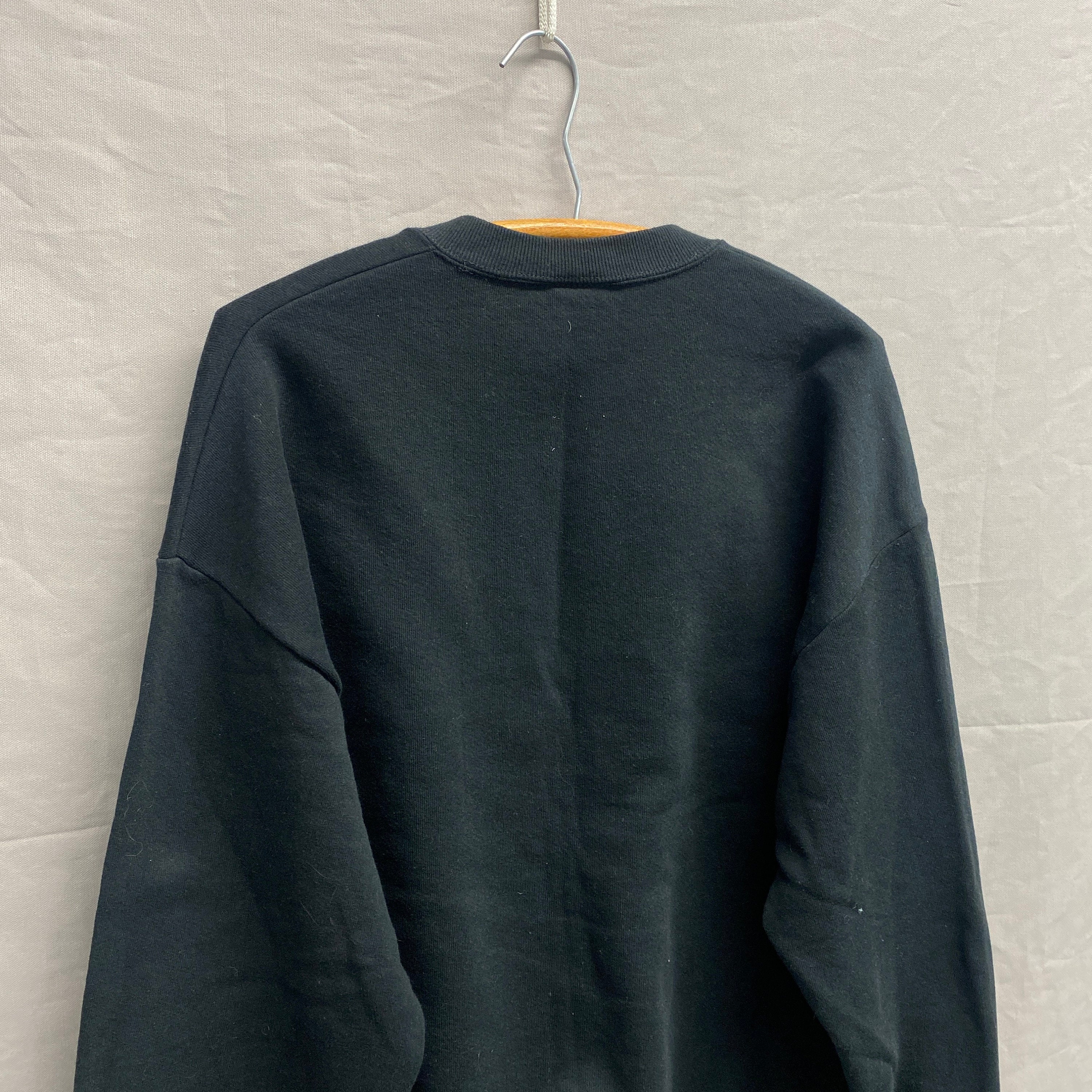 90s JERZEES スウェット RUSSELL old stussy 90's Jerzees Russell Blank Red Crewneck Sweatshirt - Medium