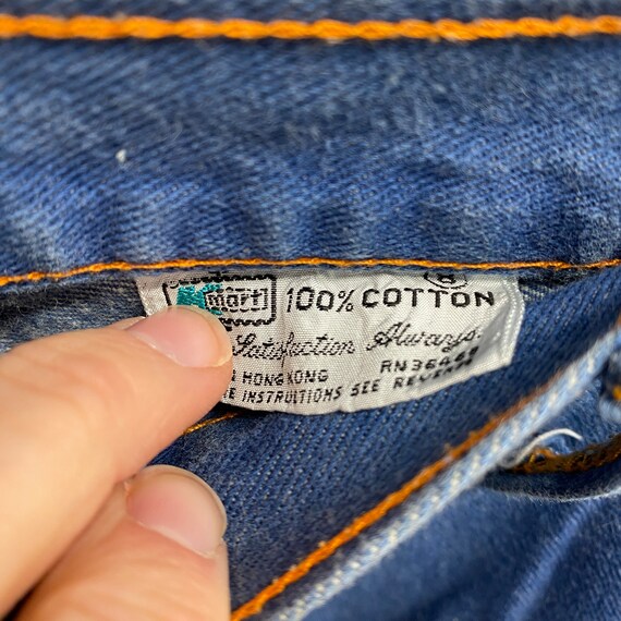 24 x 28 / 1970s Wide Leg Flare Cargo Straps KMart Con… Gem