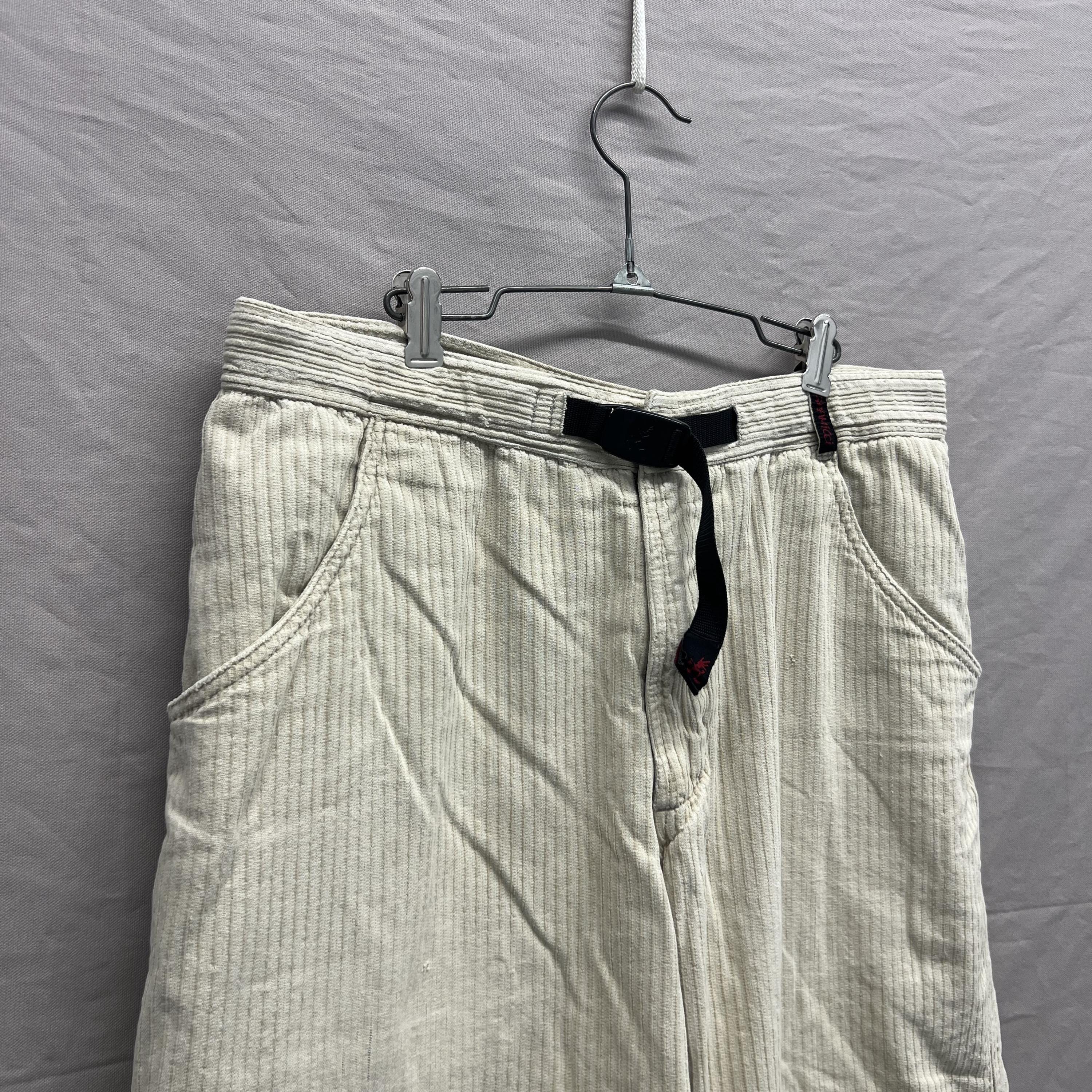 Gramicci, Sz 34 / 1990s Gramicci Tan Corduroy Baggy Climbing Skate Shorts