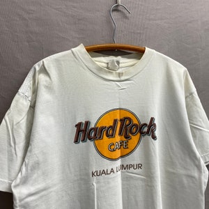Large / Vintage Hard Rock Cafe Kuala Lumpur White T Shirt