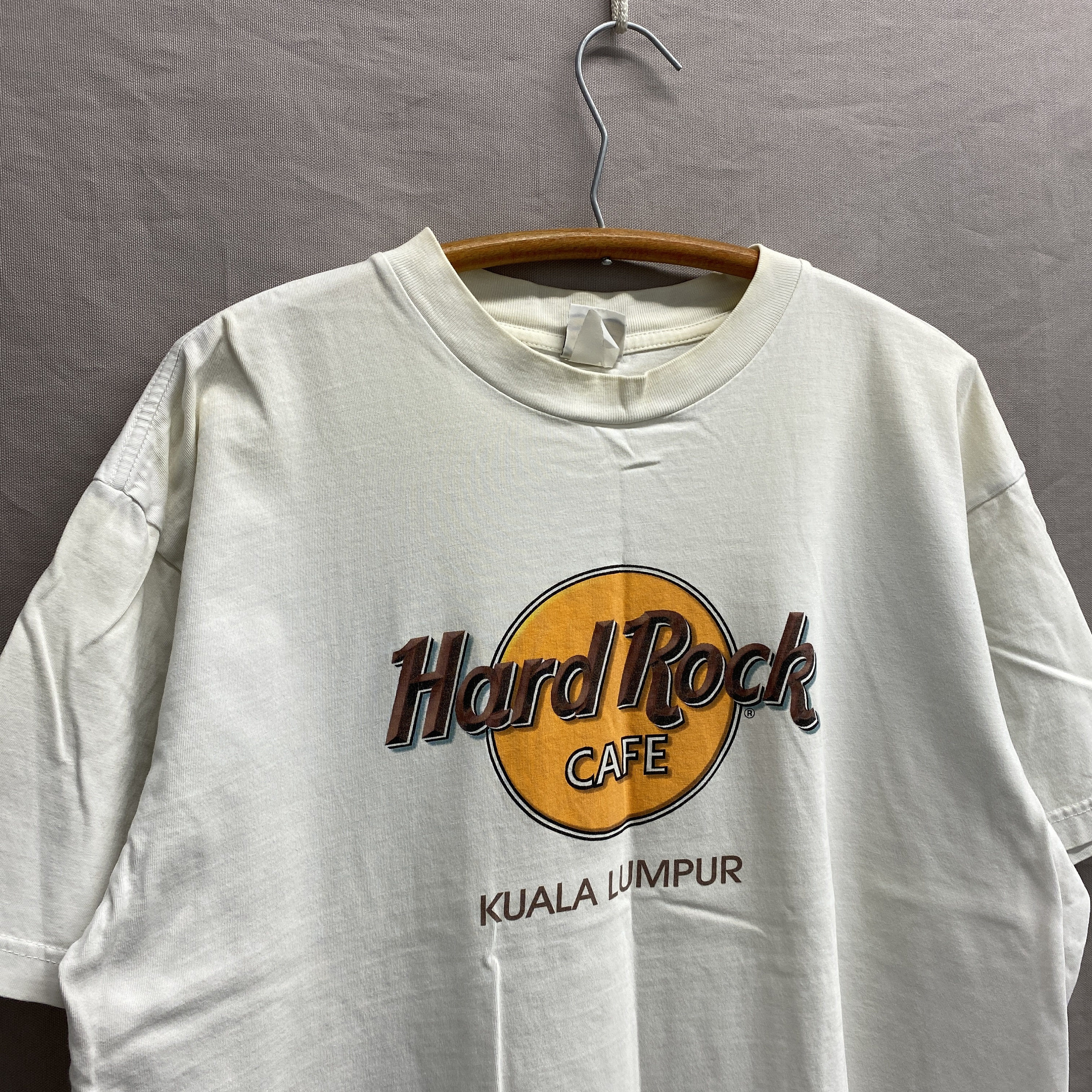Large / Vintage Hard Rock Cafe Kuala Lumpur White T Shirt - Etsy