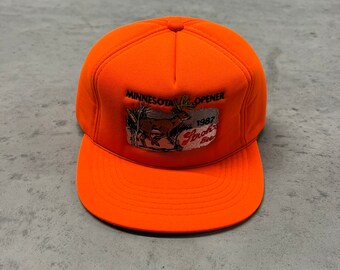 Blaze Orange Hat - Etsy
