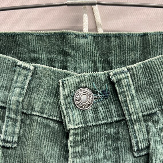 30" Waist / 1970s Levi's White Tab Corduroy Fores… - image 3