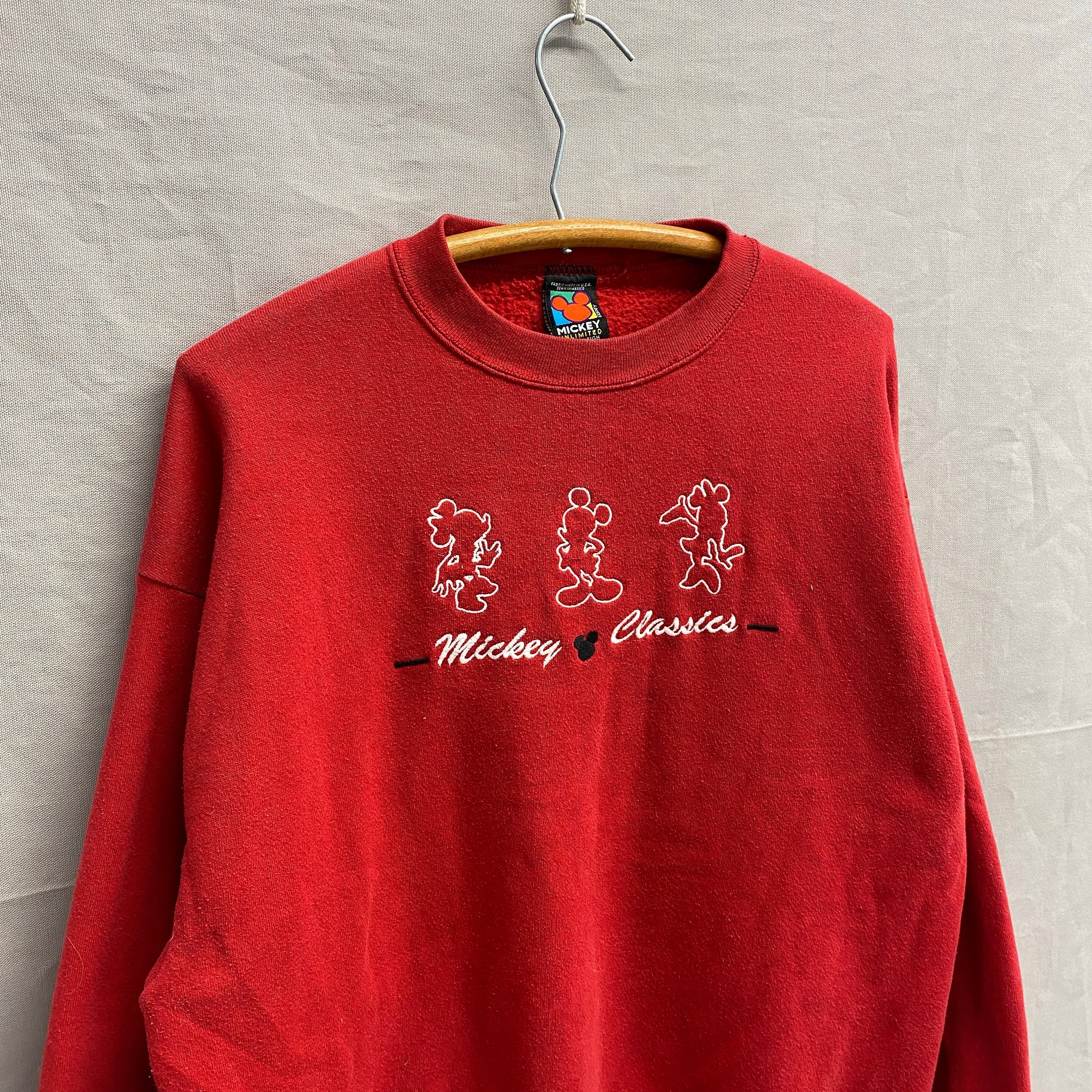 90s Mickey Crewneck - Etsy 90s Mickey Crewneck - Etsy