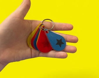 Conan gray found heaven confetti laminated keychain!!