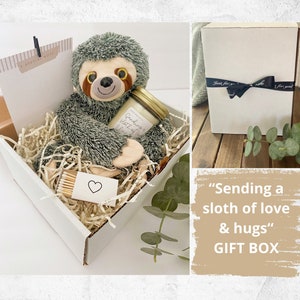 Sending You Love & Hugs, Thinking of You Gift, Thinking of You Care Package, Sending You a Hug Gift Box, Friendship Gift, Animal Lover Gift