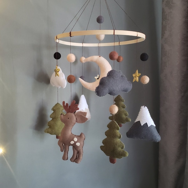 Baby Crib Mobile Kit Etsy