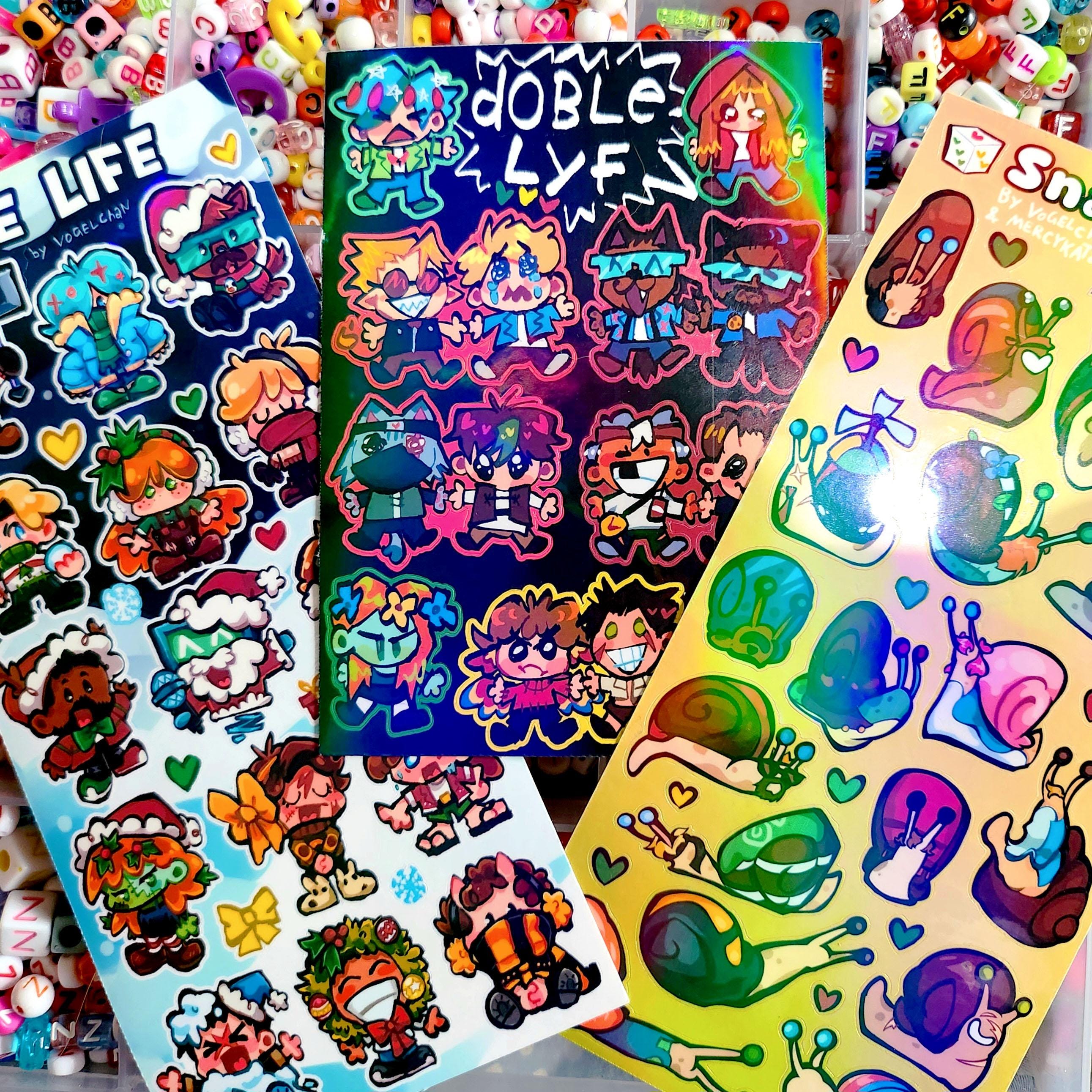 Life Series SMP Vinyl Sticker Sheets || Wild Life, Double Life & Nice ...