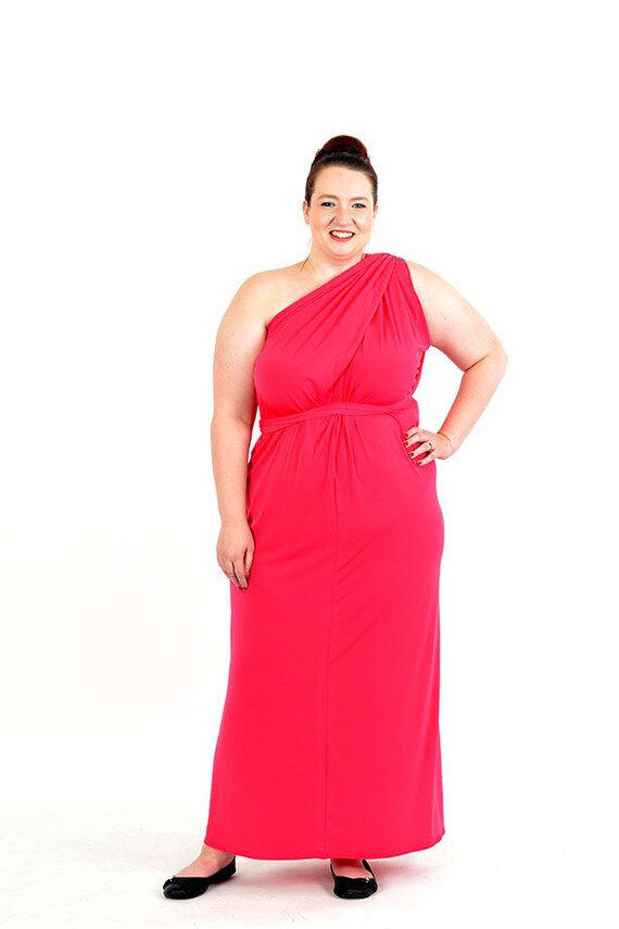 Watermelon Wrap Dress