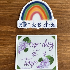 Words of Encouragement Sticker 2 Pack
