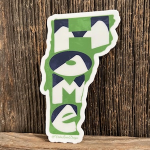 Vermont Home Vinyl Sticker