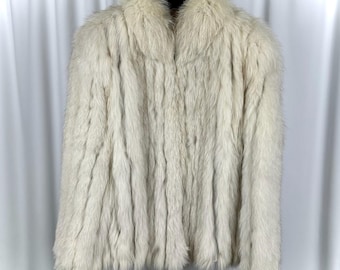 VTG 80s Saga Fox Silver Label Fur Jacket - Etsy