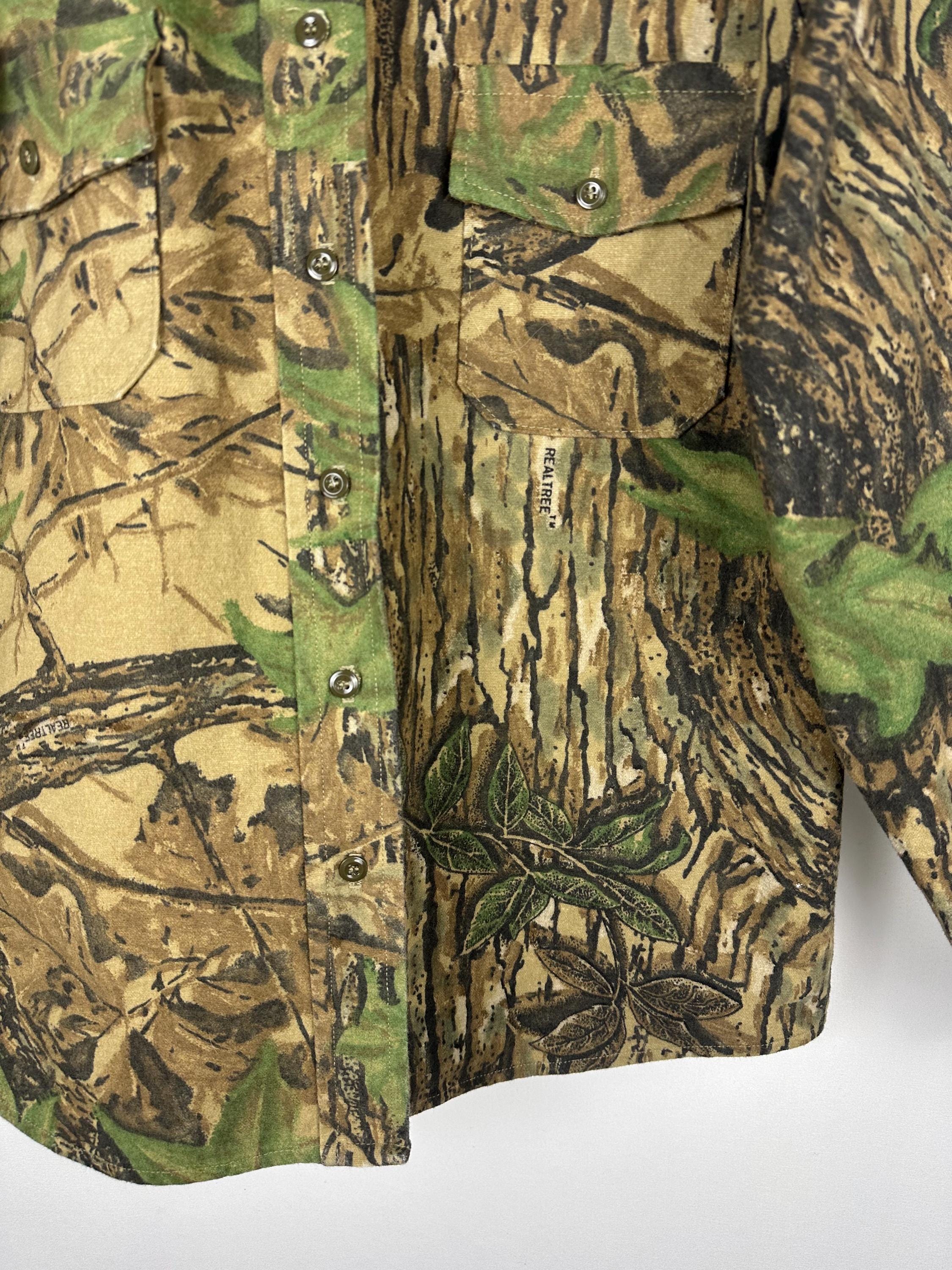 Vintage Gander Mountain Real Tree Cotton Camouflage Shirt Vintage Gander Mountain Real Tree Cotton Camouflage Shirt