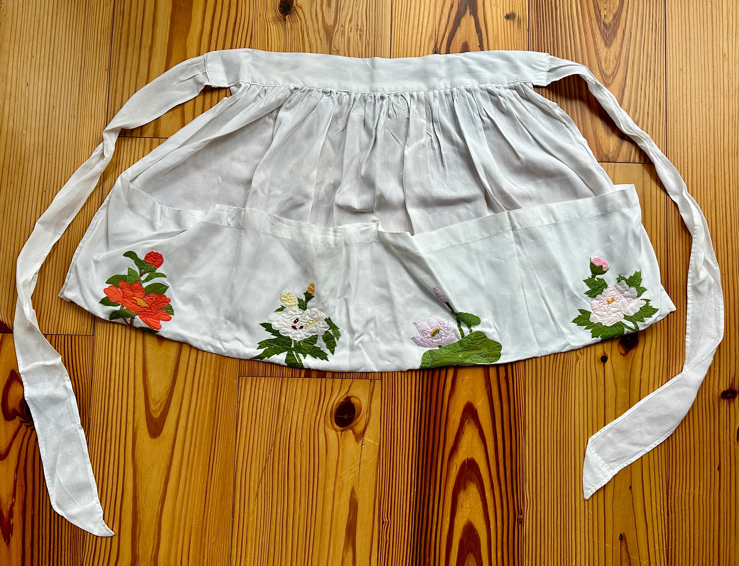 GOOD PRINT 60's〜 VINTAGE WORK APRON USA new Vintage 60s Union