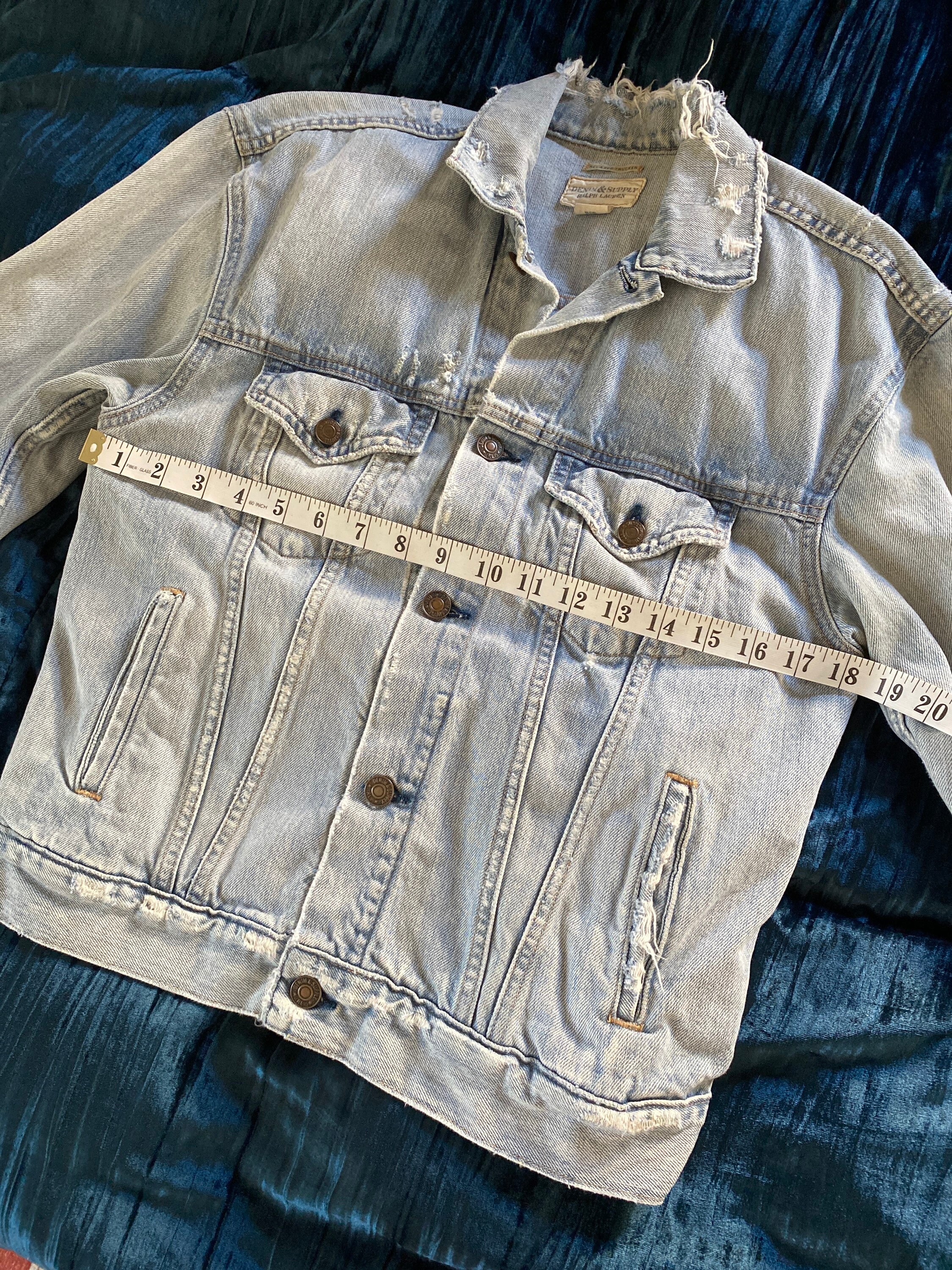 RALPH LAUREN DENIM&SUPPLY ウールモッサ ジャケット Denim & Supply Ralph Lauren 90s XS BLK Jacket Coat black