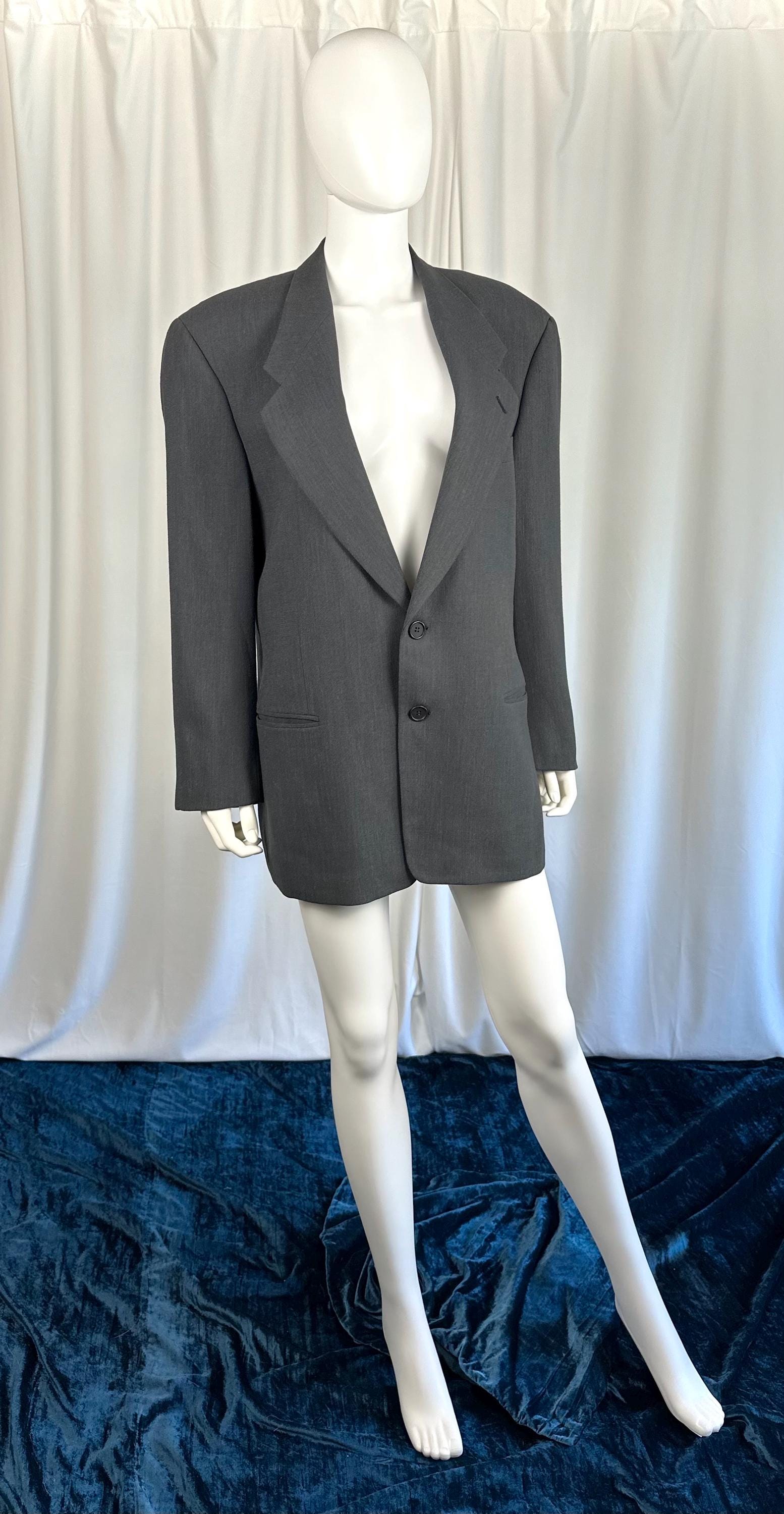 ジャケット・アウター 80s GIORGIO ARMANI wool/linen jacket BLK $_57.JPG?set_id=8800005007