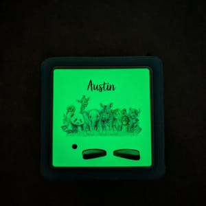 Glow in the dark Tonie box topper Protective Vinyl Topper sticker for Toniebox stop paint transfer cover gift for kids unisex unique topper