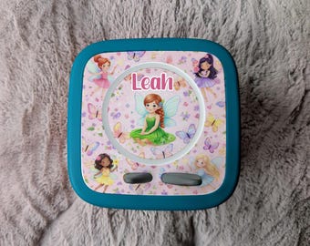 Toniebox 2 Personalised Fairy Butterfly Tonie box topper Protective Vinyl Topper sticker for Toniebox