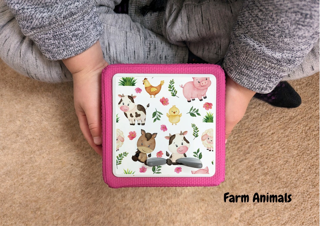 Tonie Box Topper Farm Animals Protective Vinyl Topper Sticker for Toniebox Unique and Bright