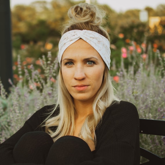 Soft Twisted Turban Headband, Double Brushed Poly, Boho  display picture 1