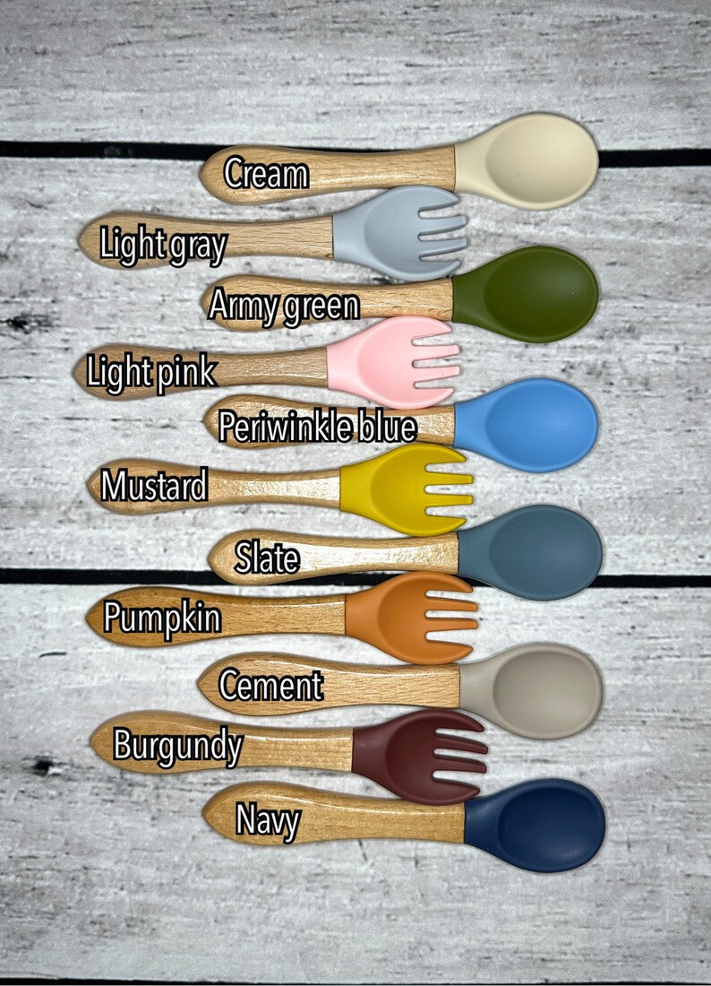 Personalized Engraved Baby Spoon and Fork Single or Set Etsy