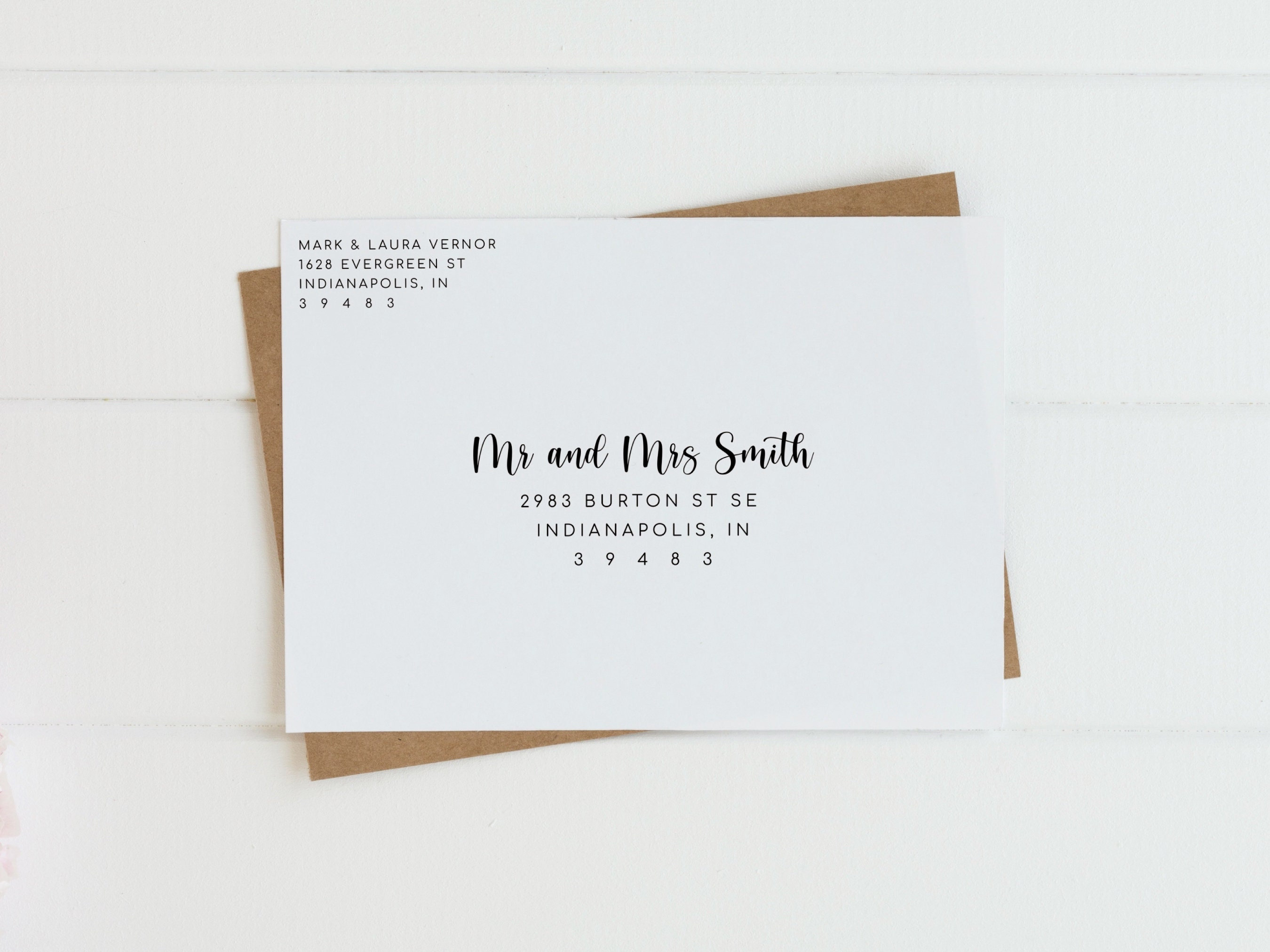 printable envelope templatewedding envelopesize etsy