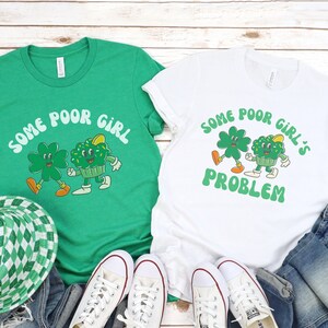 Funny Matching Couples St Patricks Day Shirts,Saint Patricks Day Shirt for Couple,Funny St Paddys Newlyweds TShirt,Gift for Him,Gift for Her
