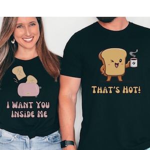 Chemises de couple assorties drôles, tee-shirt drôle de couples, t-shirt assorti drôle, cadeau de couples, cadeau de mariage, chemise pour lui et pour elle, couple cadeau d'anniversaire