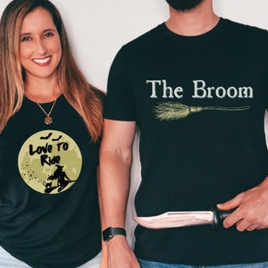 Funny Couple Halloween Shirt,Matching Halloween Shirt,Couple Sweaters,His and Hers Halloween Tee,Halloween Retro TShirt,Matching,Fall Shirt