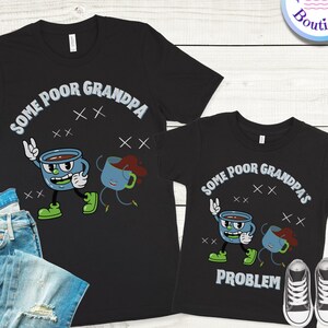 Custom Grandpa Shirt,Grandpa Birthday Gift,Funny Grandpa TShirt,Grandfather Shirt,Personalized Grandpa Gift,Gift from Grandchild,Father Day