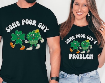 Funny Matching Couples St Patricks Day Shirts,Saint Patricks Day Shirt for Couple,Funny St Paddys Newlyweds TShirt,Gift for Him,Gift for Her