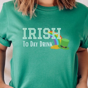 Funny Irish Puns Shirt, Matching Couple Shirt, St Patrick&#39;s Day Shirts for Friends, Funny Shirt for Boyfriend Girlfriend, St Paddys Day Gift