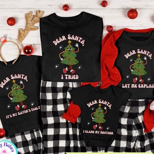 Matching Family Group Christmas Shirt,Matching Christmas Outfits Shirts,Christmas Tree Shirt,Funny Christmas Party,Matching Group Shirts