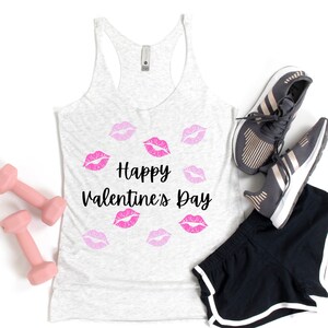 Gym Tank Top, Valentine Shirt, Valentine Tank for Women, Fitness Tank, Weightlifting Racerback Tank, Lift Heavy, Gym Shirt for Women, Muscle