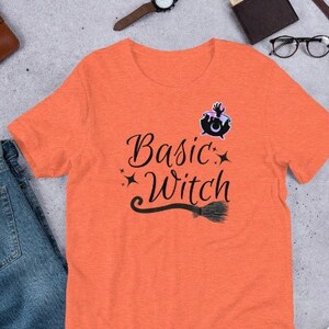Basic Witch Funny Saying Halloween Shirt/Halloween Shirt for Women/Halloween Tee/Women's Fall TShirt/Cocktail Party/Halloween Party/Broom