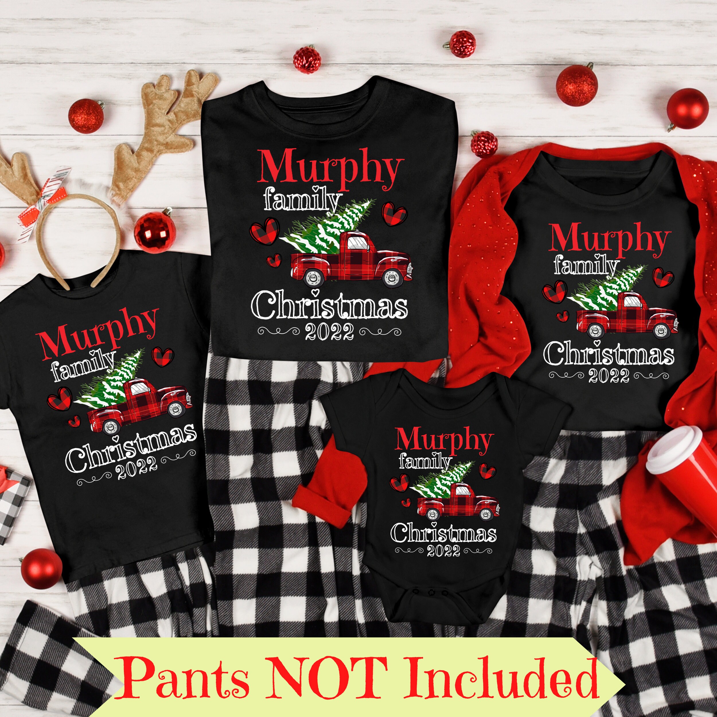 Funny Family Christmas Pajamas Etsy Canada